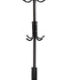 Kapstok Staand – Kledingrek met 12 Haken – Hoogte 172 cm – Staande Kapstok Metaal – Vrijstaande Kapstok – Zwart – Voor Hal, Slaapkamer en Kantoor