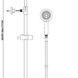 Luzzo® Regendouche met