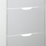 4goodz schoenenkast 3 lades 60x24x118 - voor 18 paar