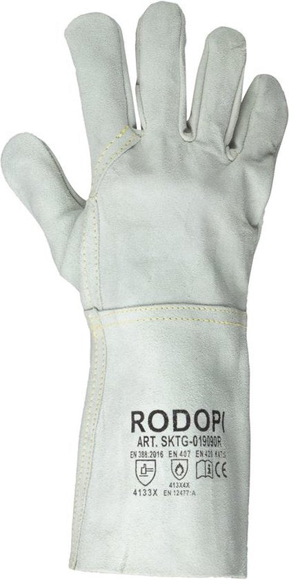 Rodopi® Lashandschoenen - 1 paar - Rundsplitleer - maat 10 XL