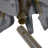 Kopu® Calma Parasolset Rond 300 cm met Hoes - Grijs