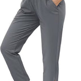 SparkNine Comfortfit zwangerschapslegging - met zijzakken - S - grijs - hoog getailleerd - zacht & ademend met buiksteun - rekbaar - maternity
