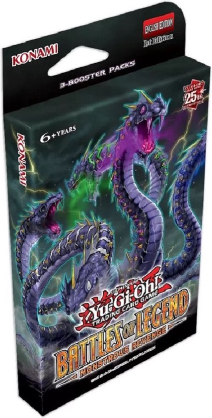 Yu-Gi-Oh! Battle of Legend Monstrous Revenge 3 Booster Pack - Yu-Gi-Oh Kaarten