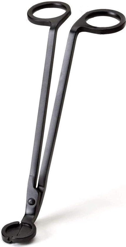 Kaarsenknipper voor de kaarsen - Zwart - Lontenknipper - Wick trimmer - 18 x 6 x 2 cm - Lont Schaar