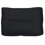 Kopu® Prisma Black Loungekussen Rug kussen 60x40 cm - Zwart