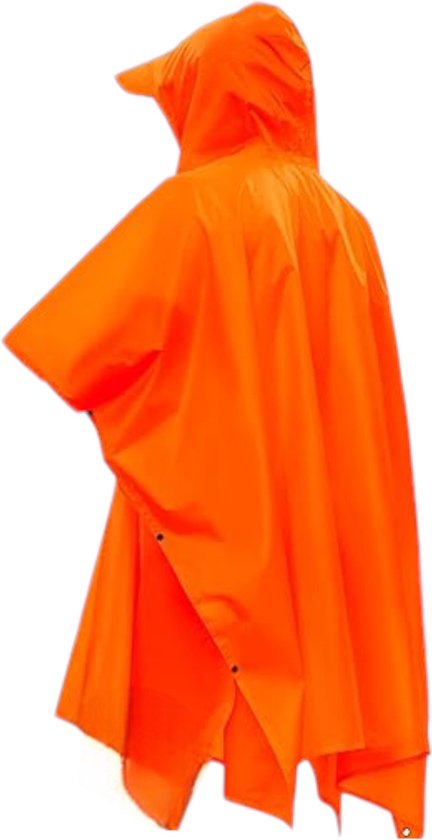 Poncho - One Fits All - Fietsponcho Fiets - Reflecterende strips - Dames & Heren - Waterdicht