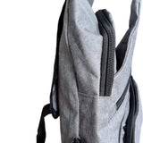 Sasemy - Borsttas Sling Bag Voor Heren - Sling Bag - 3 rits-vakken - Dames - Heren - Grijs #7 - 30 x 16 x 6 - Slingbag - Sbag - Schoudertas - Rugzak - Crossbody bag - Vaderdag Cadeau - Verjaardag Cadeau - Sinterklaas Cadeau - Kerst Cadeau