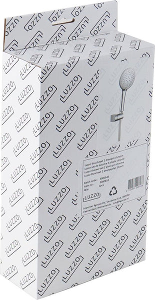 Luzzo® Flat Doucheset - douchekop met slang