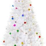 Witte Kunstkerstboom Kant-en-Klaar met decoratie - Wit