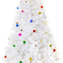 Witte Kunstkerstboom Kant-en-Klaar met decoratie - Wit