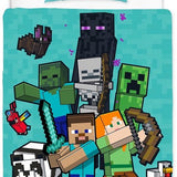 Minecraft - Microvezel Beddengoed Set (140x200cm + 63x63cm)