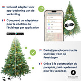 Kerstboom Excellent Trees® LED Stavanger Green 180 cm met verlichting - nu met Gratis Opbergtas t.w.v. € 27.95