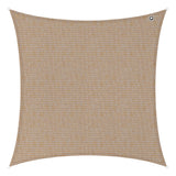 Kopu® Schaduwdoek Vierkant 280 gram Waterdoorlatend 4x4 m - Beach