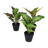 Kopu® set 3 verschillende kunstplantjes 25 cm hoog