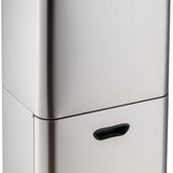 Luzzo Kansas Push Afvalscheidingsprullenbak 63 liter 3 bakken