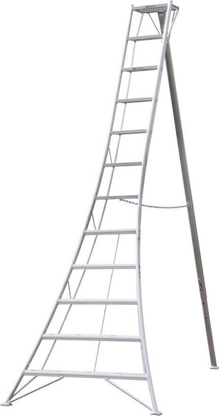 Niwaki Driepoot Tuinladder 360 cm Snoeiladder Tripod Ladder - Plukladder NW03600