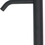 Luzzo® Serru - Messing Wastafelkraan Hoog Diamondgrip - Mat Zwart