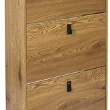 4goodz schoenenkast 3 lades 60x24x118 - voor 18 paar