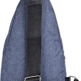 Sasemy - Borsttas Sling Bag Voor Heren - Sling Bag - 2 rits-vakken - Dames - Heren - Blauw #2 - 30 x 16 x 6 - Slingbag - Sbag - Schoudertas - Rugzak - Crossbody bag - Vaderdag Cadeau - Verjaardag Cadeau