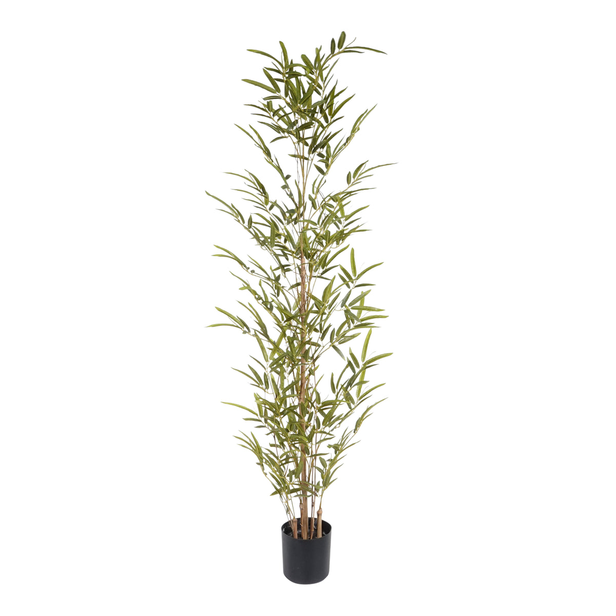 Kopu® Kunstplant Bamboe 120 cm - in zwarte pot - Nepplant