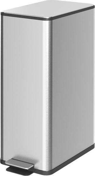 Pedaalemmer Prullenbak 20 Liter met Soft-Close Deksel - Geurfilter - Vingerafdruk-bestendig - RVS