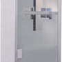 4goodz Medicijnkastje EHBO-kastje met slot RVS 12x25x48 cm