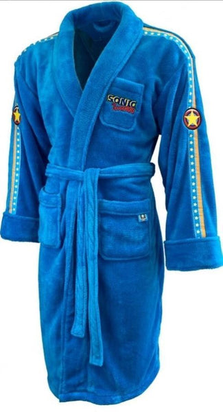 Badjas Sonic "Go Faster" Bleu non hooded
