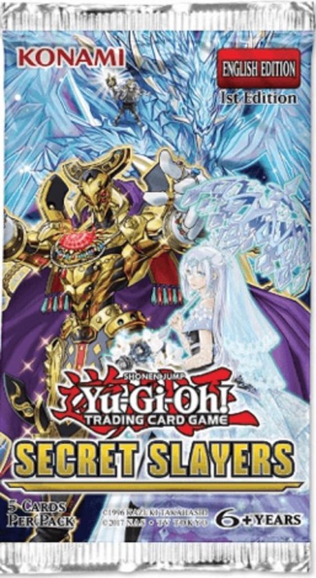 TCG Yu-Gi-Oh! Secret Slayers Booster Pack YU-GI-OH!