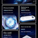 Professionele Bellenmachine met LED-Licht & Afstandsbediening – Krachtige Bubbelmachine voor Feest, Party, DJ, Bruiloft & Evenementen