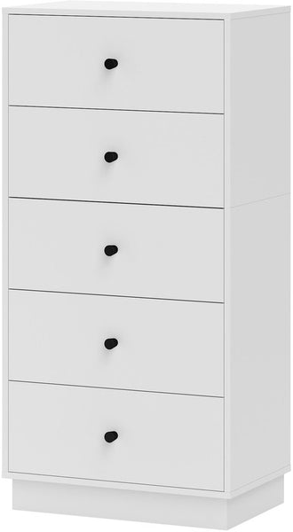 4goodz Ladenkast met 5 Laden 29 47 x 95 cm - Wit