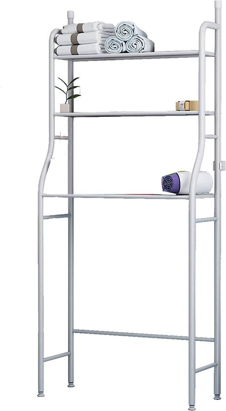 Wasmachine Ombouw - Wit - Universeel - Wasmachine Organizer - Wasmachine Kast