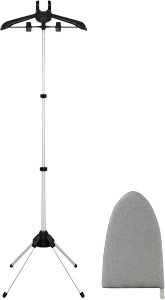 Kledingstomer Standaard met Handschoen – Verstelbare Stoomstandaard voor Kleding – 360° Draaibare Kledinghouder – Staande Kledinghanger voor Stomen & Ontkreuken