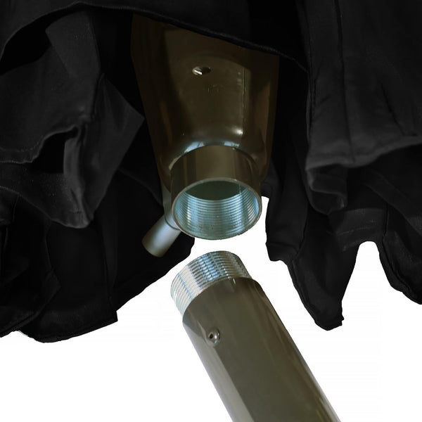 Kopu® Calma Parasolset Rond 300 cm met Hoes - Zwart