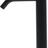 Luzzo® Serru - Messing Wastafelkraan Hoog Diamondgrip - Mat Zwart