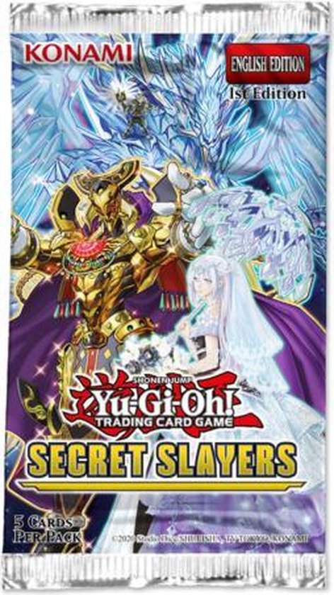 TCG Yu-Gi-Oh! Secret Slayers Booster Pack YU-GI-OH!