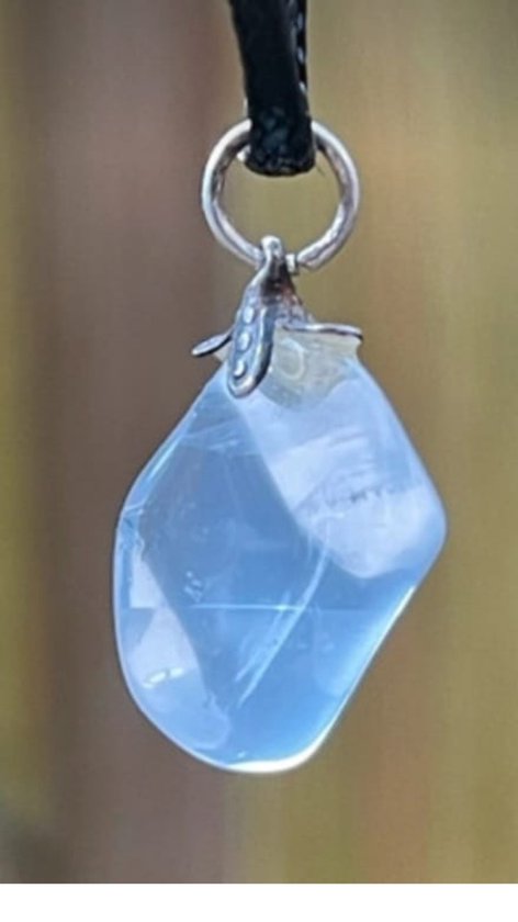 Sasemy - Sieraden - Edelsteen - Edelsteen Ketting - Ketting - Edelsteen Hanger - Opaliet -Verjaardag - Cadeau - Moederdag - Vaderdag - Sinterklaas cadeau - Kerstcadeau