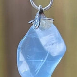 Sasemy - Sieraden - Edelsteen - Edelsteen Ketting - Ketting - Edelsteen Hanger - Opaliet -Verjaardag - Cadeau - Moederdag - Vaderdag - Sinterklaas cadeau - Kerstcadeau