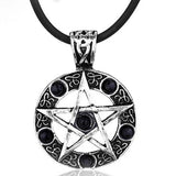 Pentagram - Sieraad - Pentagram Ketting - Hanger- Ketting - Verjaardagskado
