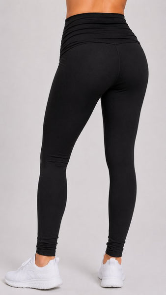 SparkNine Mamamove maternity legging - XL - zwart - zachte stof - comfortabel & ondersteunend - rekbaar - zwangerschapslegging