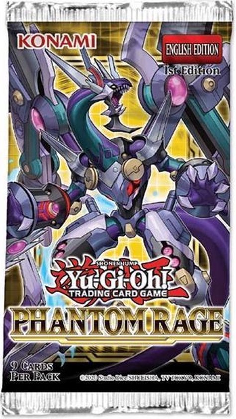 YGO PHANTOM RAGE Boosterpack