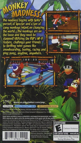 Ape Escape On The Loose Psp Software