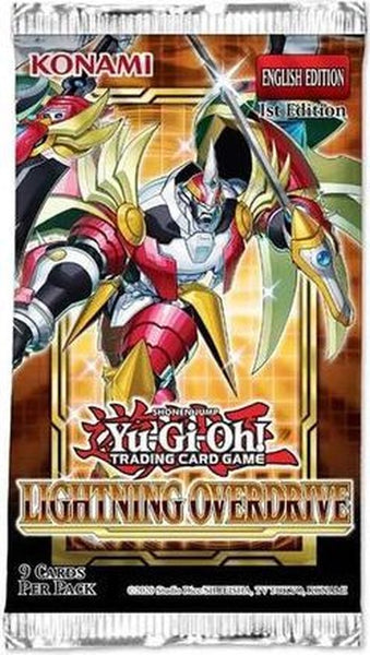 Yugioh - Lightning Overdrive booster pack 1st edition - yuigoh kaarten