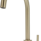 Luzzo® Iseo Mengkraan Wastafel – Brushed Gold – Moderne Badkamerkraan