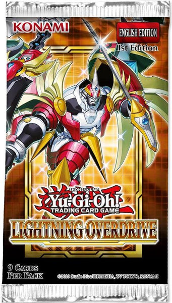 Yugioh - Lightning Overdrive booster pack 1st edition - yuigoh kaarten