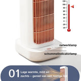 Heater - verwarming - ventilatorkachel - heaters elektrisch voor binnen - luchtverwarmer - Mini Airconditioner Ventilator Draagbare Ruimteverwarming En Koeling 1300W
