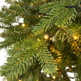 Excellent Trees® LED Ulvik 150 cm - Premium Kerstboom met 250 LED lampjes - ⌀80cm - 150cm