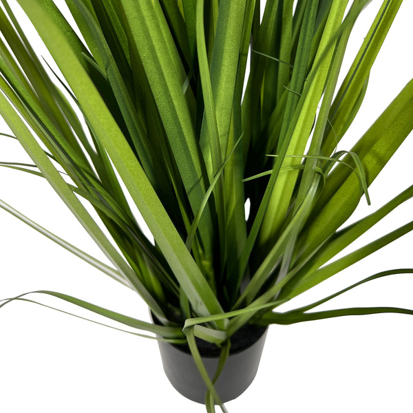 Kopu® Kunstplant Miscanthus 78 cm - in zwarte pot - Nepgras