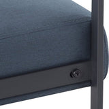 Zitbank voor 2 Personen - Blauw - 125 x 80 x 77 cm - Loveseat - Stijlvol en Comfortabel voor Elk Interieur