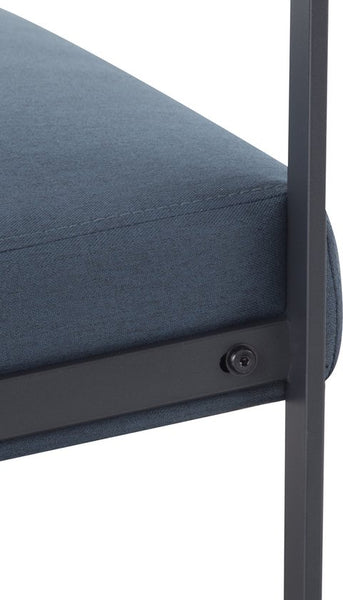 Zitbank voor 2 Personen - Blauw - 125 x 80 x 77 cm - Loveseat - Stijlvol en Comfortabel voor Elk Interieur