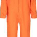Joya Kids® Boevenpak Volwassenen | Oranje overall | Gevangenis kostuum | Carnavalskleding | Carnaval kostuum | Heren en Dames | Maat M
